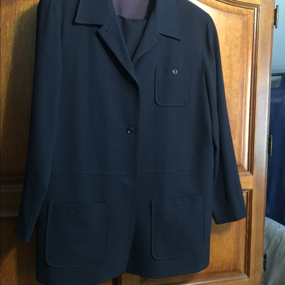 Navy 2 piece suit